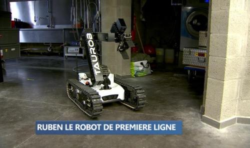 Ruben: le robot de première ligne de la protection civile