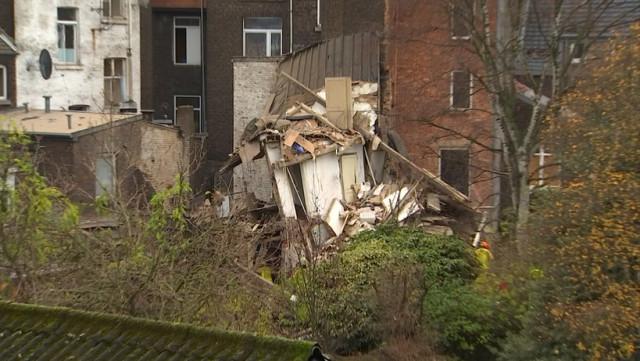 Rue de Fragnée à Liège : explosion d'un bâtiment, sept blessés