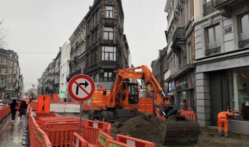 Rue Léopold et Cathédrale : des travaux jusque fin mai