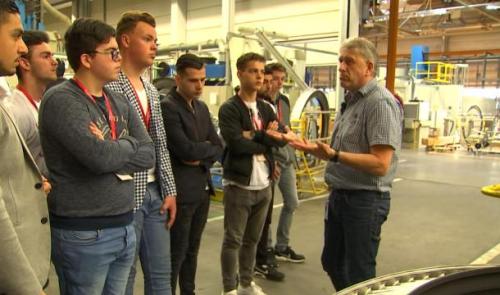 Safran Aero Boosters se dévoile à des collégiens 