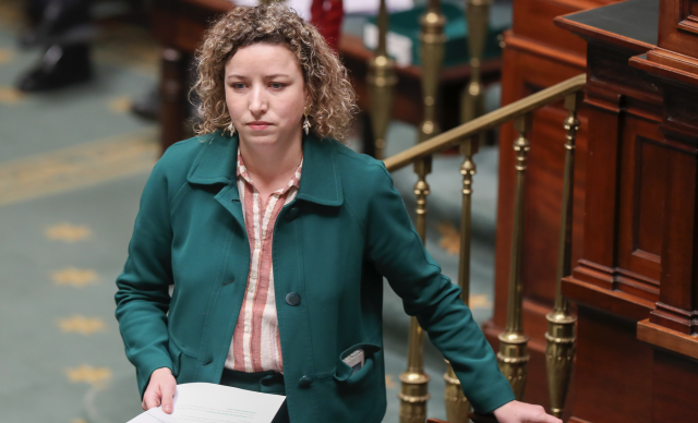 Sarah Schlitz présente sa démission