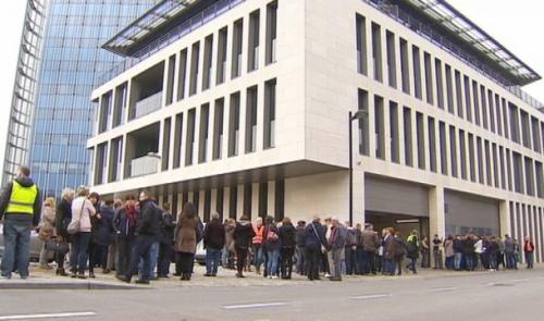 Secours : évacuation de la Tour des Finances 