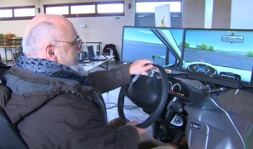 Sécurité routière : simulateur de conduite  à Amay.