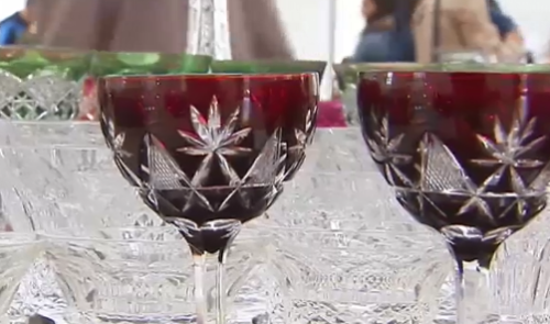 Seraing : la foire du verre au Val-Saint-Lambert 