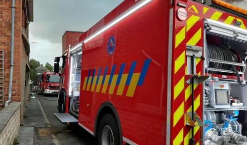 Seraing : quatre bâtiments en feu 
