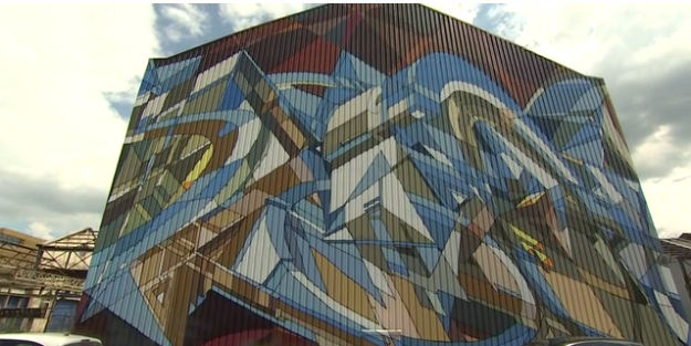 Seraing : une fresque signée par l'artiste international Jaba 
