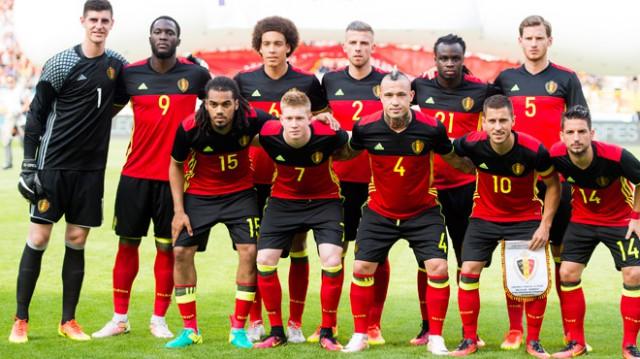 Six Liégeois avec les Diables Rouges 
