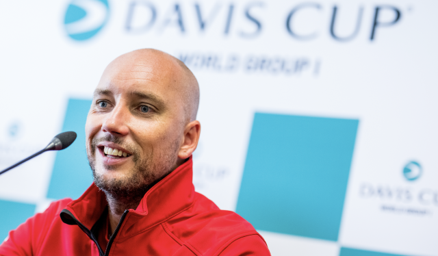 Steve Darcis avant sa première comme capitaine: "Il n'y a pas de raison d'être inquiet"
