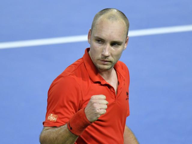 Steve Darcis capitaine de l'équipe de Coupe Davis