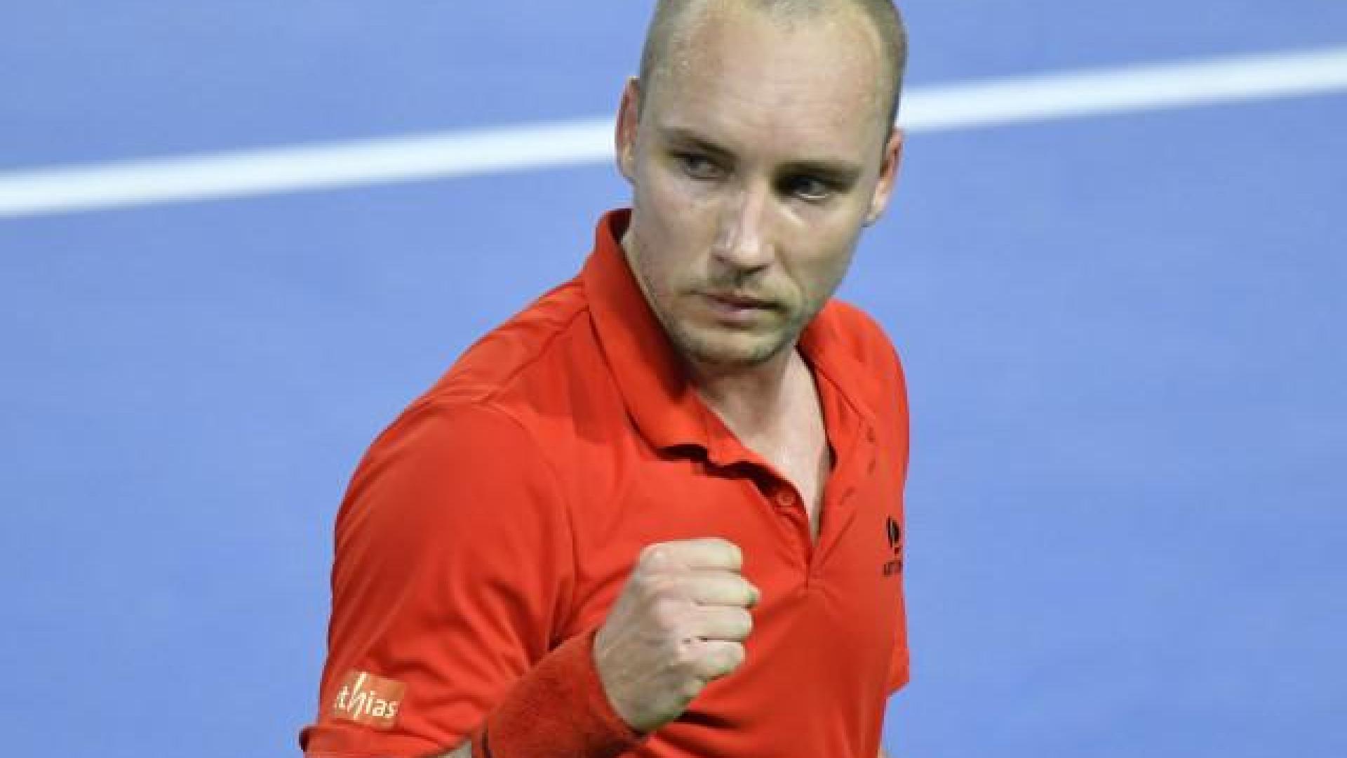 Steve Darcis est toujours bien Mister Coupe Davis ! 