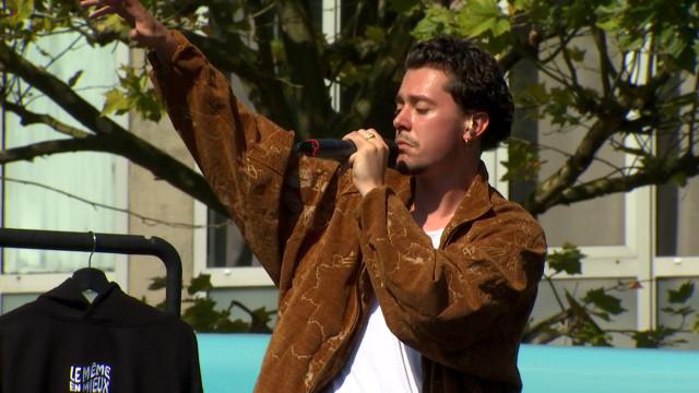 Surprise du rappeur Tussy à Don Bosco ! 