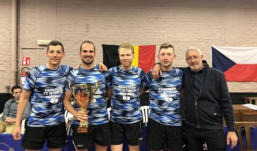 Tennis de table : l'Astrid Herstal remporte la TT Intercup, sa première Coupe européenne