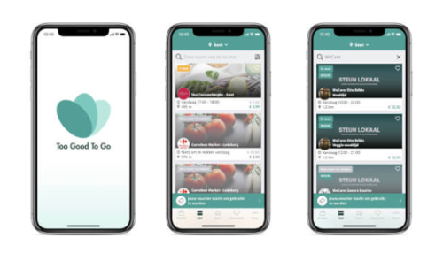 L'appli 'Too good to go' à l'aide des restos locaux