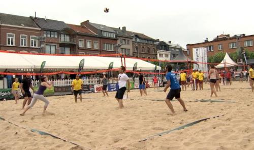 Toujours un grand succès : le beach volley de Waremme