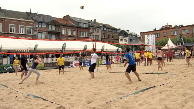 Toujours un grand succès : le beach volley de Waremme