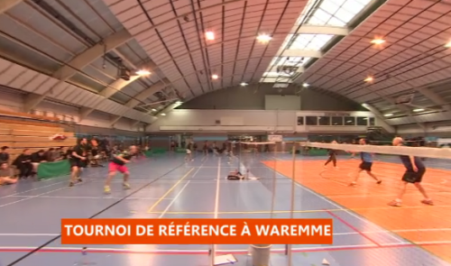 Tournoi du badminton club de Waremme