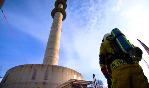 Trail des pompiers: une ascension vertigineuse de 855 marches