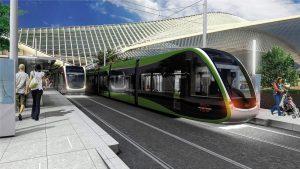 Tram : 40 mois de chantier 