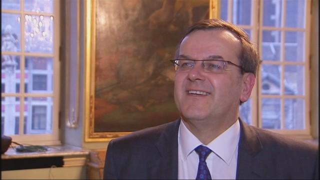 Tram de Liège : voilà un bourgmestre heureux