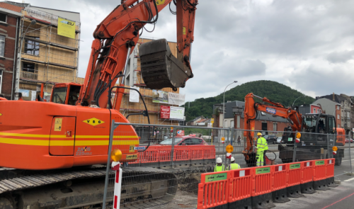 Tram : de nombreux travaux ponctuels au centre de Liège