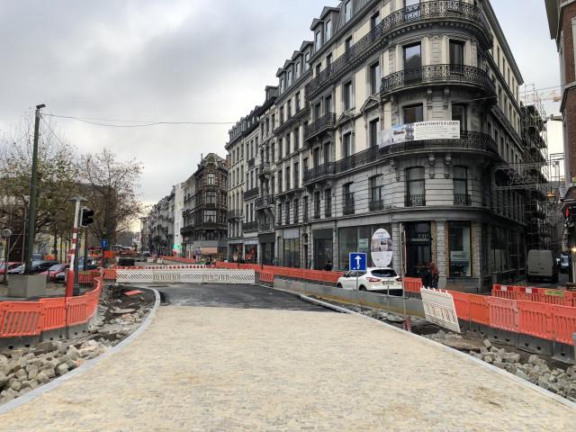 Tram En Commun S4#12 : des pavés à Léopold, des rails et du béton à Bressoux