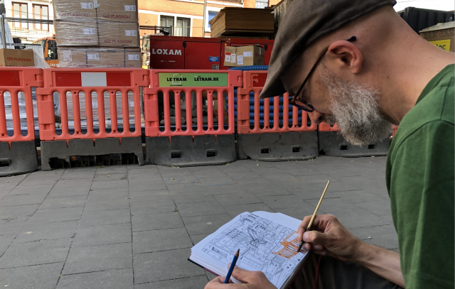Tram En Commun S4#33 : les dessinateurs et le chantier du tram