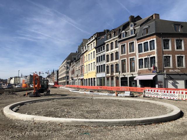 Tram En Commun S5#2 : basculement de circulation à Coronmeuse et reconstruction sur la Batte