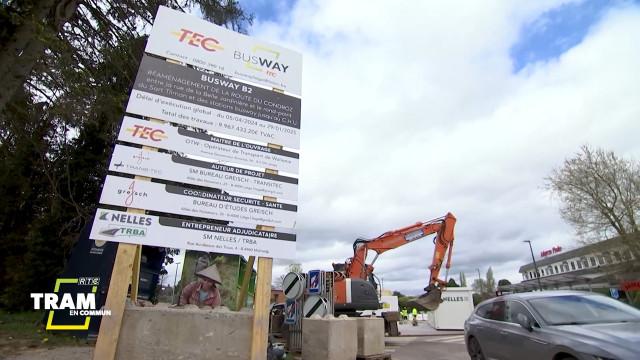 Tram En Commun S6#28 :  début des travaux pour le busway