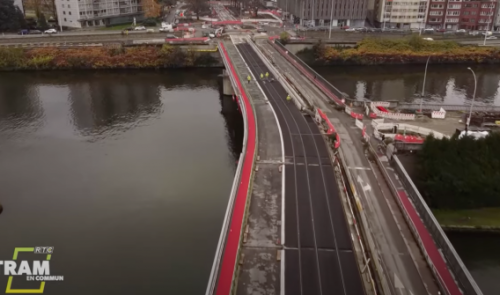 Tram : le pont Atlas fermé durant 7 mois pour terminer l'élargissement de l'ouvrage 