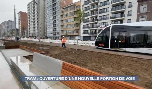 Tram : ouverture d'une nouvelle portion de voie
