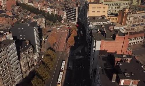 Travaux du tram : Déviation au niveau du carrefour St-Gilles cette nuit