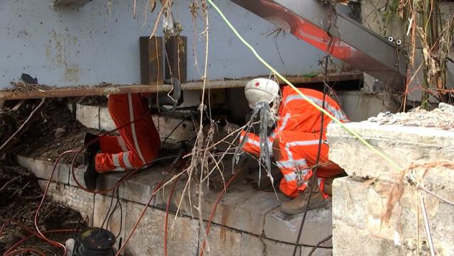 Trooz: travaux au pont de La Brouck 