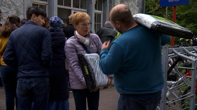 Trooz : un sol perturbé par les inondations