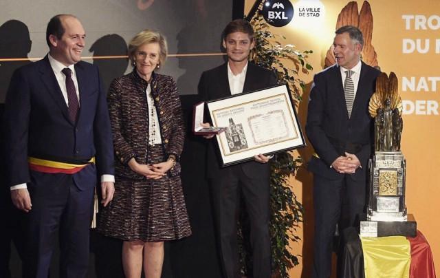 Trophée du Mérite Sportif : l'émotion de David Goffin