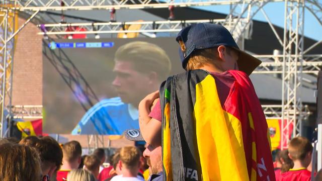Ukraine-Belgique sur écran géant à Villers-le-Bouillet