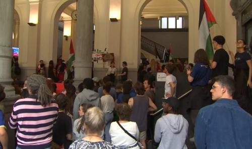 ULG : fin de l'occupation par les Etudiant.e.s pour la Palestine 