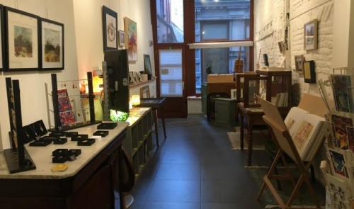 Un art-shop éphémère dans une ruelle à Liège!