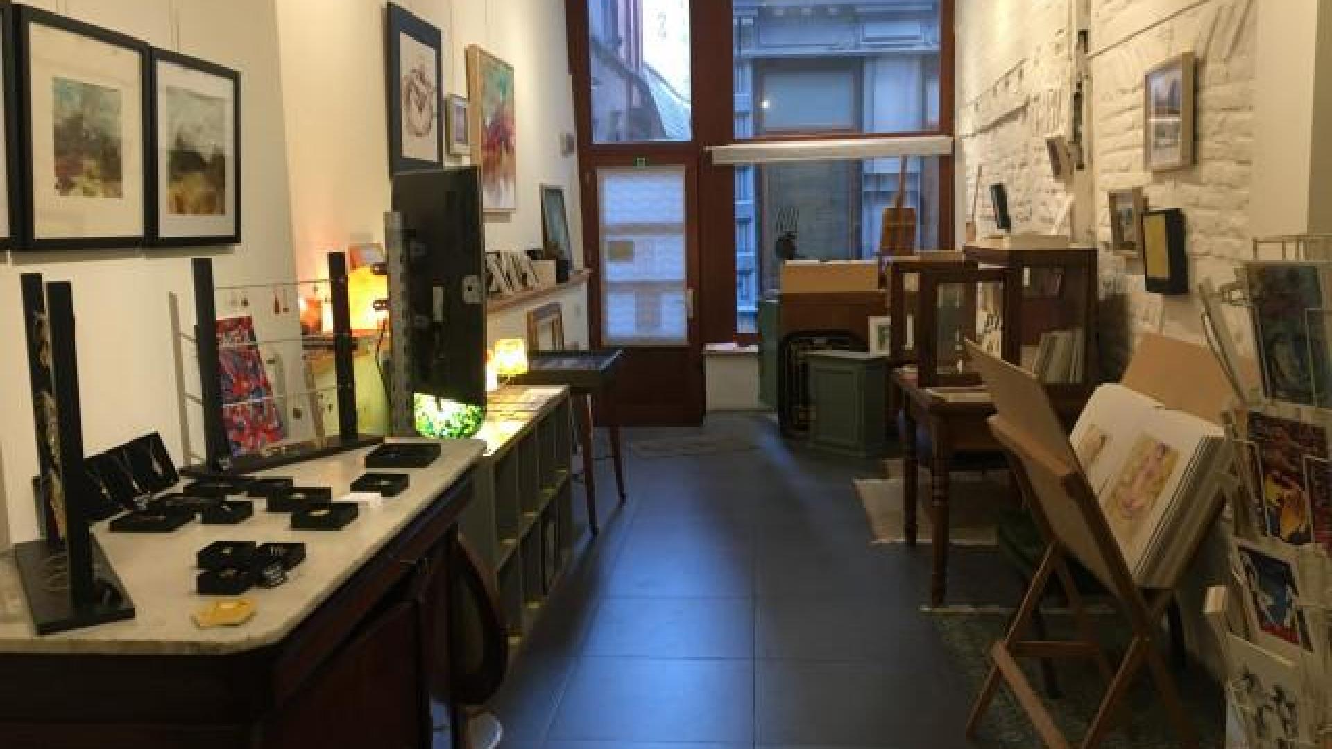 Un art-shop éphémère dans une ruelle à Liège!