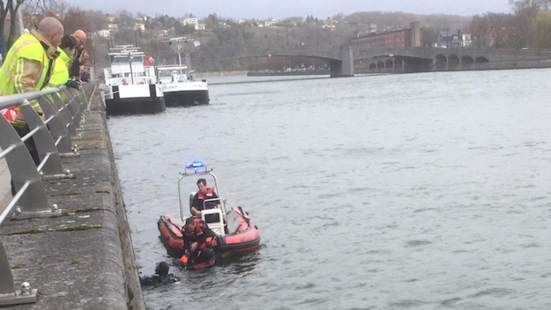 Un corps repêché dans la Meuse à Huy
