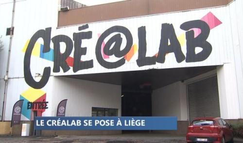 Un hangar pour héberger le Cré@lab à Liège
