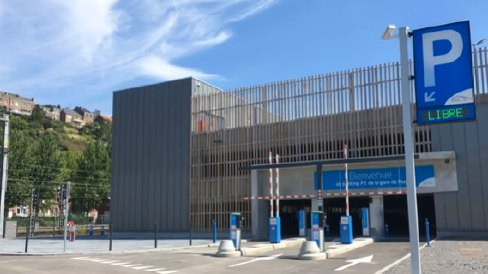 Un nouveau parking à la gare de Huy