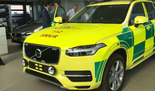 Un nouveau véhicule d'urgence au CHR de Huy 