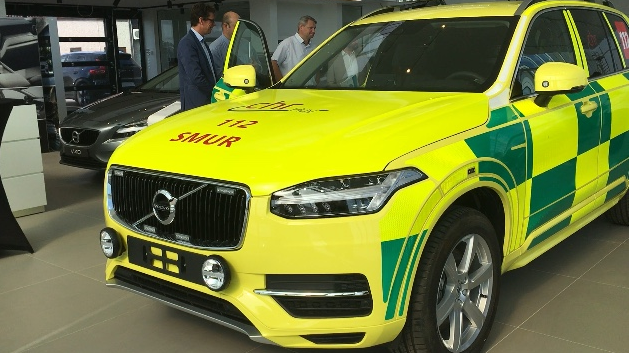 Un nouveau véhicule d'urgence au CHR de Huy 