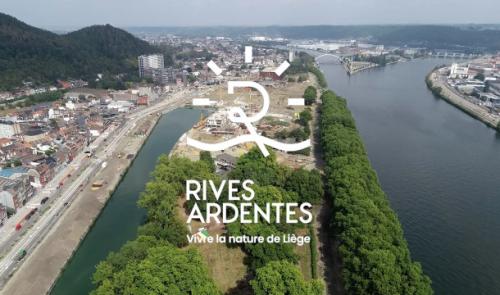 Un nouvel éco-quartier en construction à Liège.