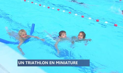 Un succès de foule pour le Triathlon des petits