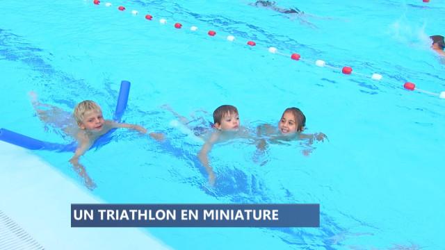 Un succès de foule pour le Triathlon des petits
