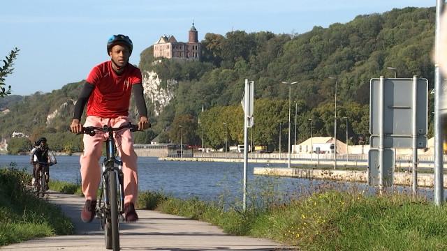 Un trajet de mobilité douce facilité entre Liège et Huy
