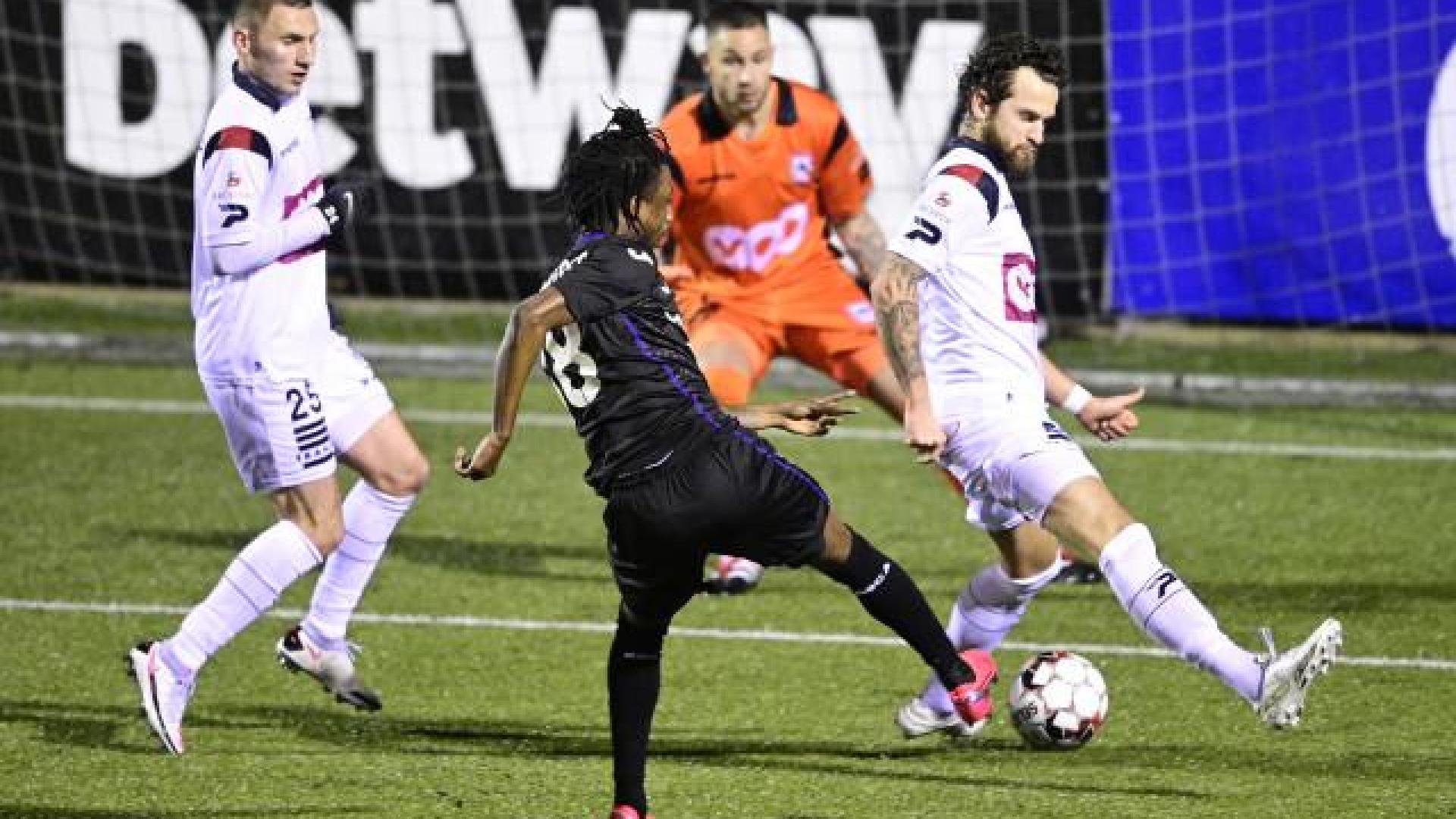 Un valeureux RFC Liège s'incline 0-2 face à Anderlecht