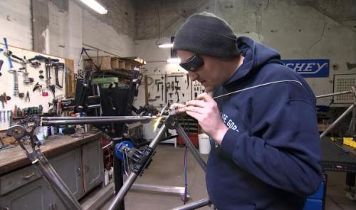 Un vélo liégeois produit en petite série