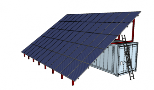 Une centrale électrique solaire mobile made in Liège